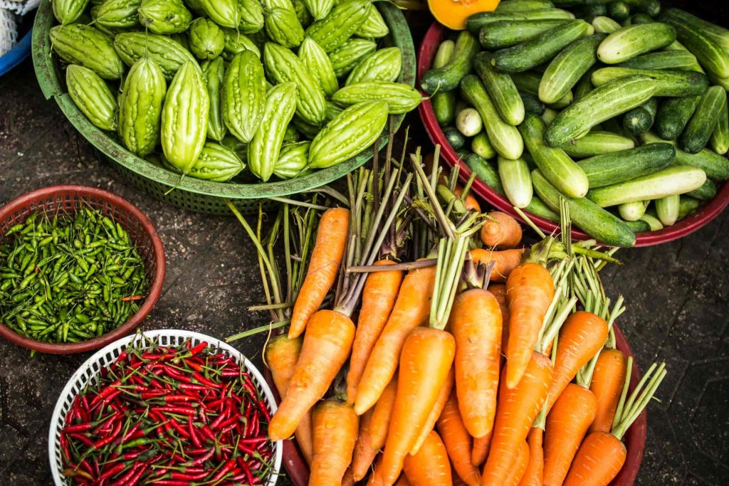 Different types of superfood that can be used in biohacking.